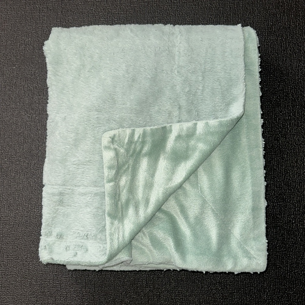 Light Green/Teal throw blanket